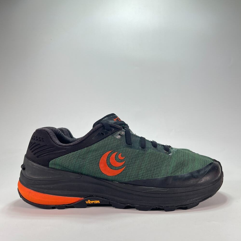 Topo Athletic Ultraventure Pro Forest Orange Trail Running Shoes Men’s Size 8.5